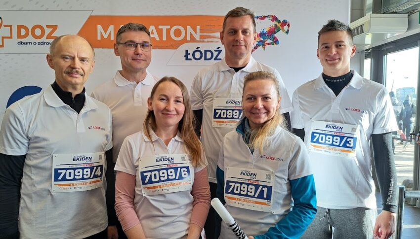 Sztafeta LODZistics na DOZ Maratonie Łódź 2025